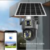 24 Hours Backup 4G Outdoor Waterproof Solar System Dual Lens Camera 24 Hours Backup 4G Outdoor Waterproof Solar System Dual Lens Camera