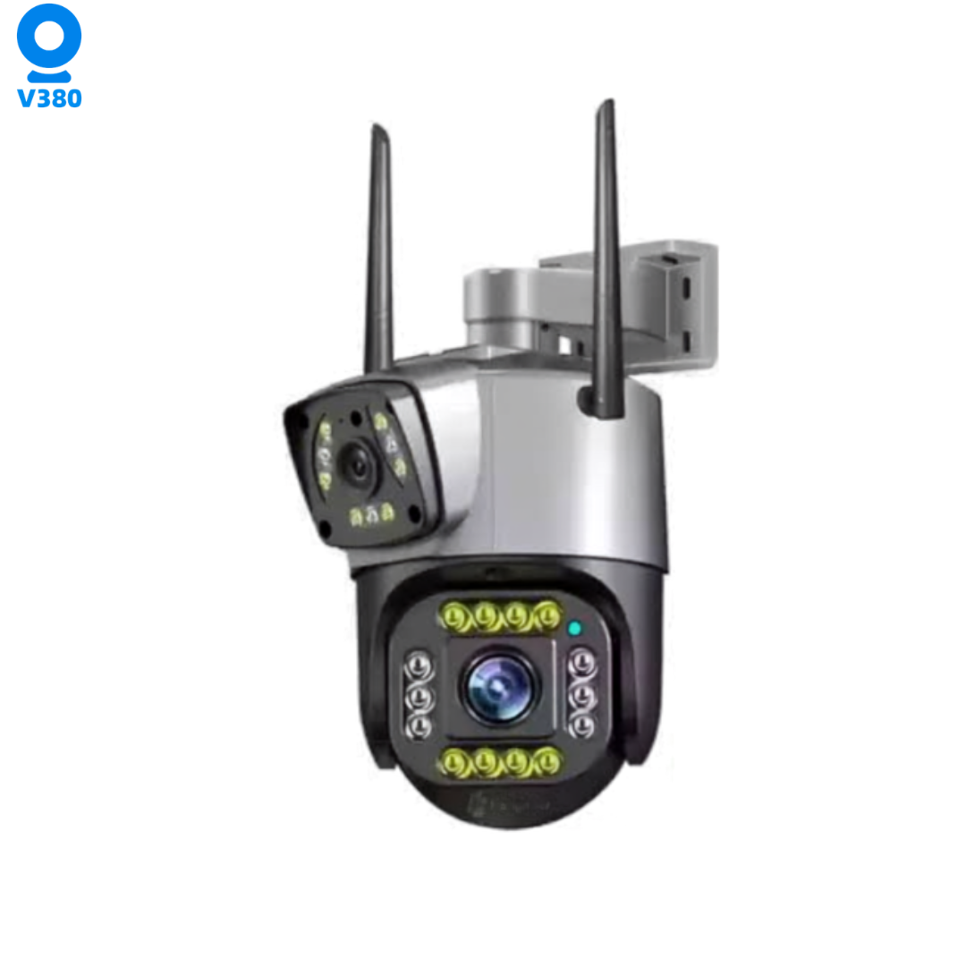 V380 Dual Lens Wireless Security Camera wifi
