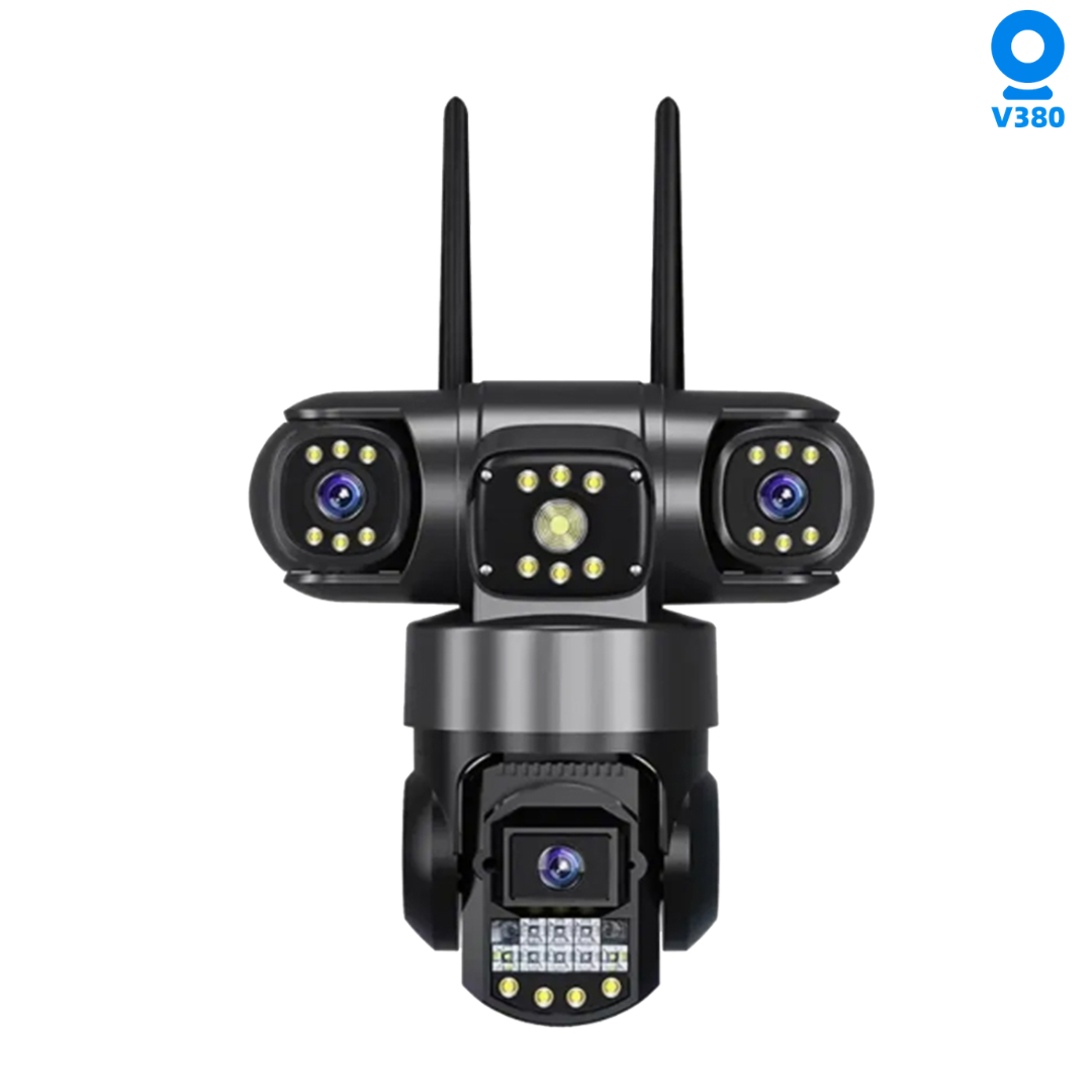 V380 PRO 3 Lens CCTV Outdoor Waterproof Night Vision PTZ Camera wifi